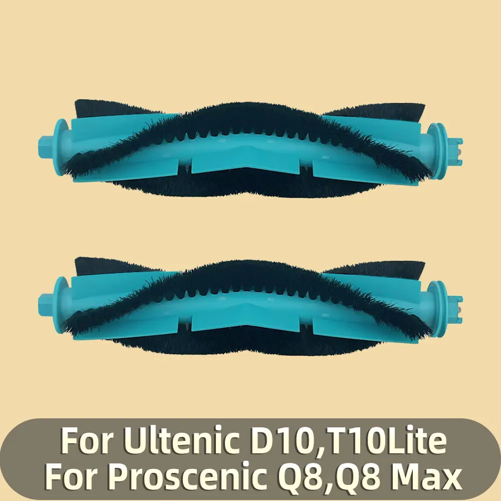 Zubehör passend für (Ultenic D10, T10Lite, Proscenic Q8, Q8 Max) Staubsaugerroboter, Hauptwalze, Seitenbürste, Wischpad, Filter, Hepa-Teile  6
