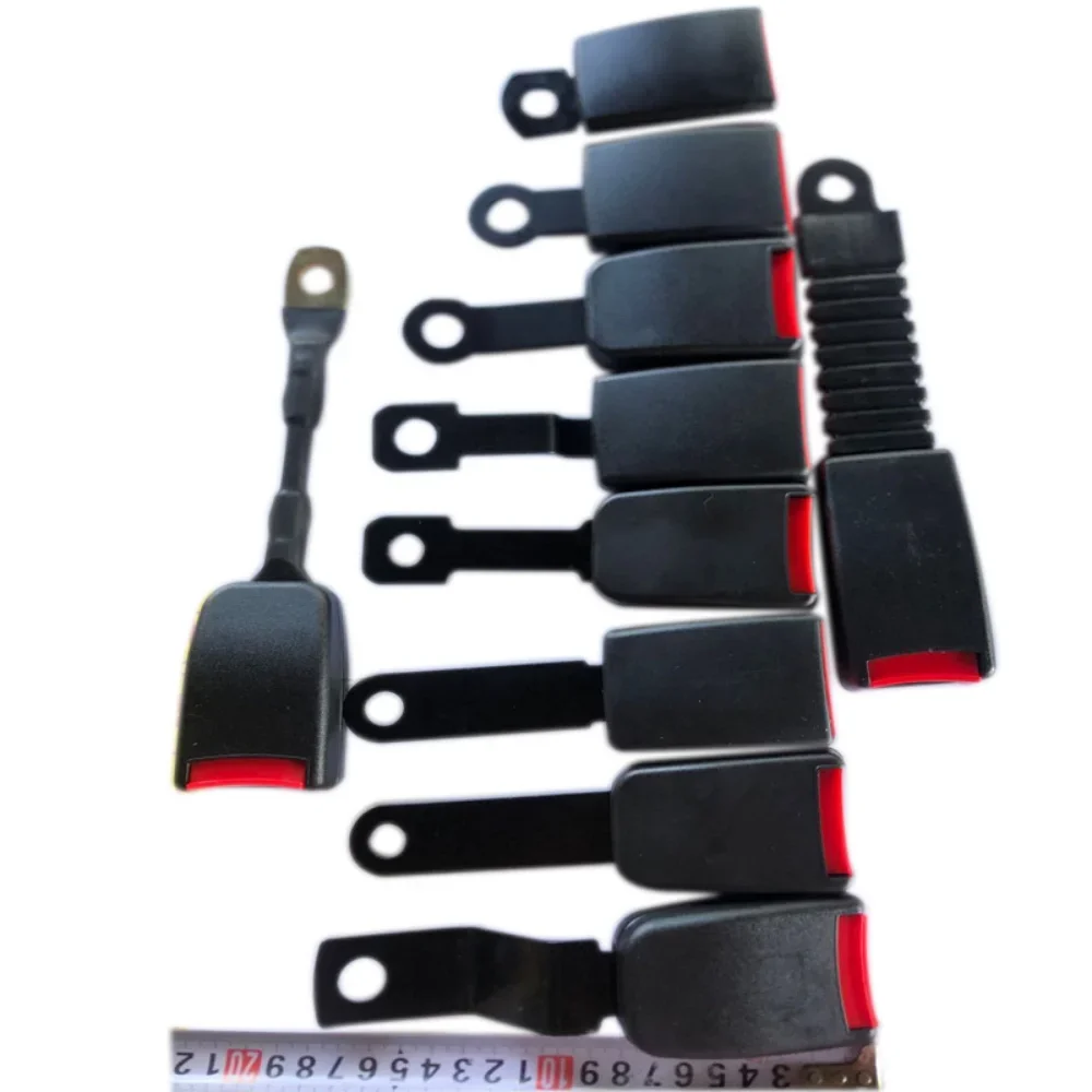 20cm Steel Wire Base Car Seat Belt Base Socket Car Safety Belt Lock Usb Long Wire Rope Holders Accessories Safety Long