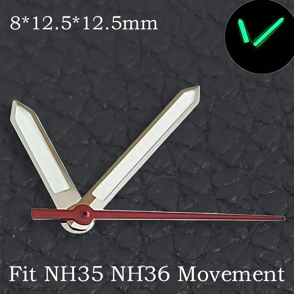 High Quality Green/Blue Super Luminous Watch Hands - Premium Watch Accessories Pointer