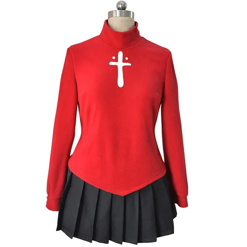 

Tohsaka Рин Fate косплей костюм ночная женщина Хэллоуин карнавальные костюмы