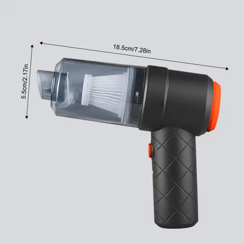 Mini Portable Handheld Car Vacuum Cleaner 6000PA Powerful Wireless Duster Home Cleaning Appliance