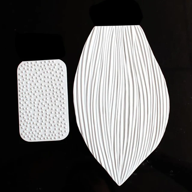 2Db Virág Kalla Liliom Tulipa Levélvénás Textúra Szilikon Fondant Penész Torta Dekorációs Szerszámok Csokoládé Sütő Szerszám - Image 4