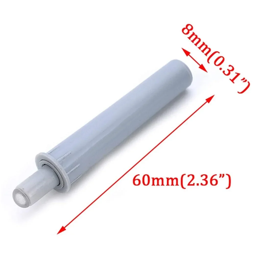 10PCS Soft Close Damper Door Stopper Cabinet Catches Push To Open Touch Damper er Soft Quiet Closer Furniture Hardware magnetic cabinet catches door closer door catches magnetic cabinet latches cabinet door latch door stops cabinet door stop cabinet door buffer