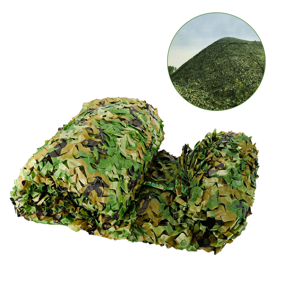 Large Tactical Camouflage Netting Cover for Hunting
