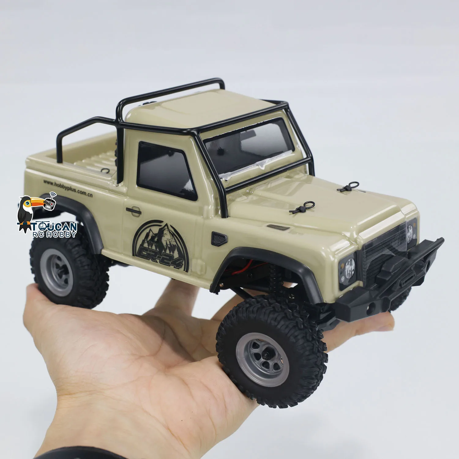 Hobby Plus RTR 1/24 Scale RC 4WD Crawler 4x4 Mini Off-road Vehicles Remote Control Climbing Crawler Car Model Toys TH24009 5