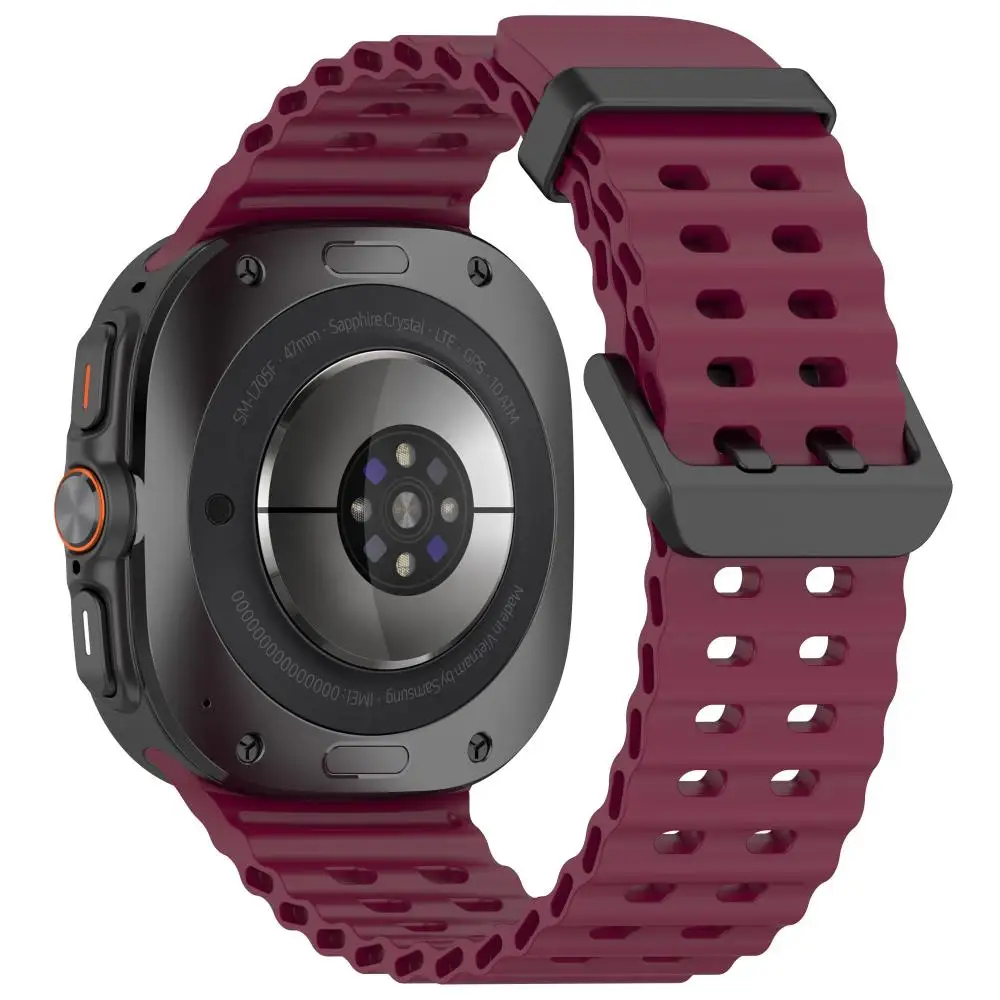 Marine Band Sports Silicone Strap Bracelet - Premium Watchband Accessory