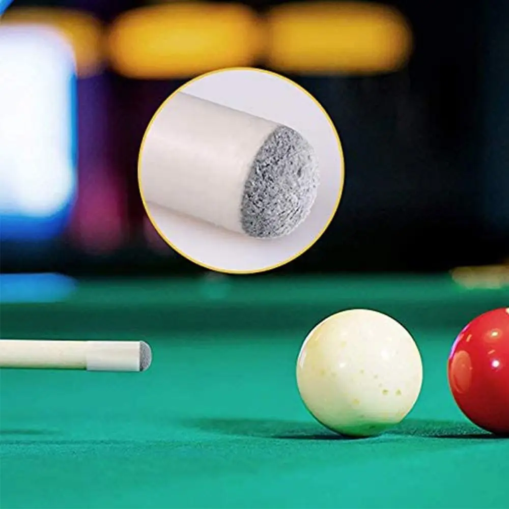 10Pcs/pack Slip-on Billiards Cue Tips 9/10/11/12/13mm Replacement Cover Tip Protector Plastic Snooker Accessories Pool Cue Stick