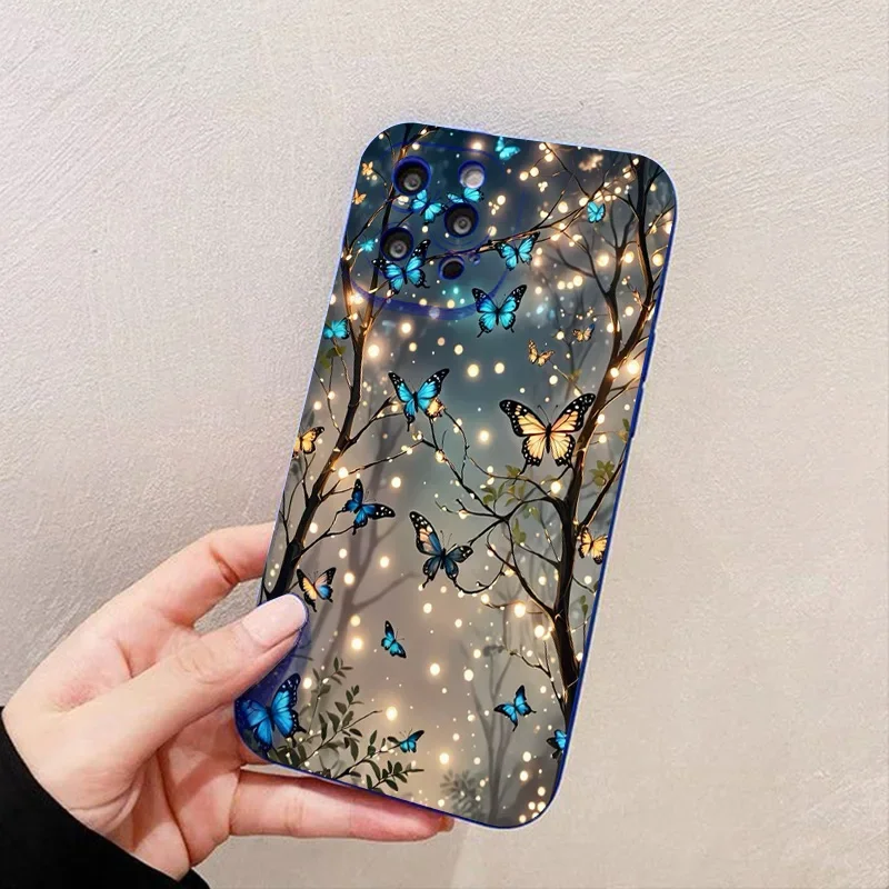 Luminous Butterfly Design Phone Case Cover