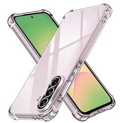 Shockproof Ultra Thin Soft Clear Silicone Back Cover - Luxury Slim Shell Case - Galaxy A06 5G