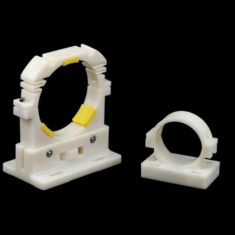 1/2Pcs 50/80mm Laser Tube Holder Flexible Plastic Mounting Bracket 75-180W Laser Engraving Cutting Machine Support