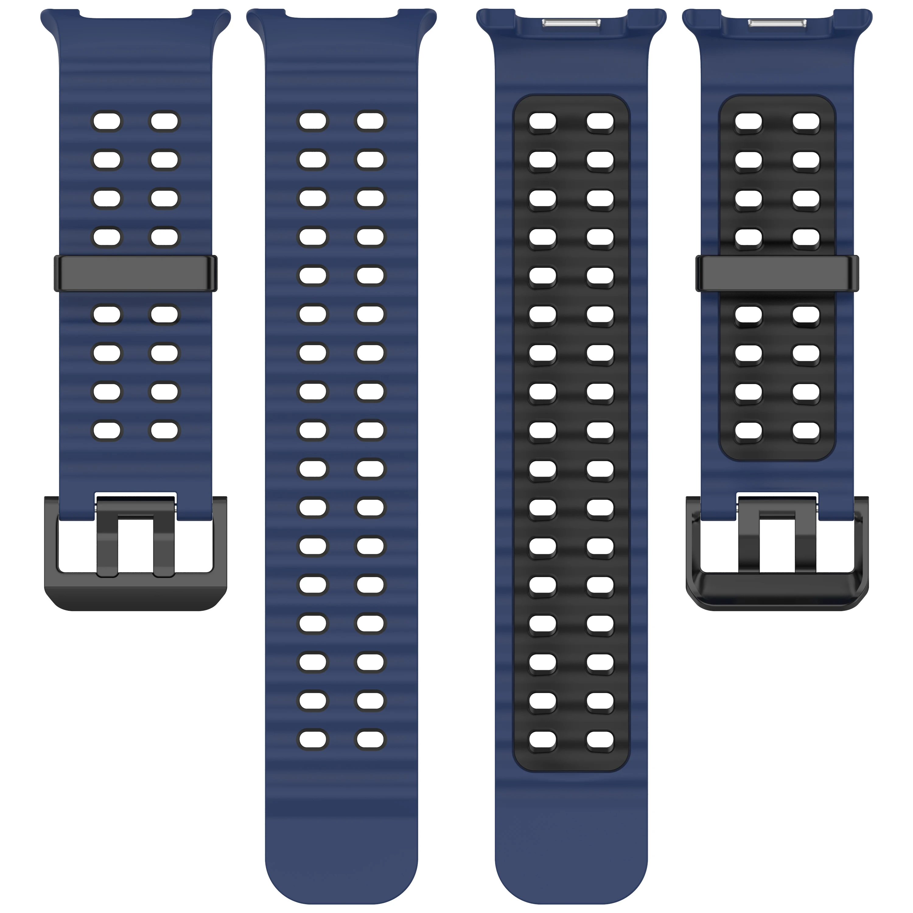 Silicone Watch Strap Versatile Look