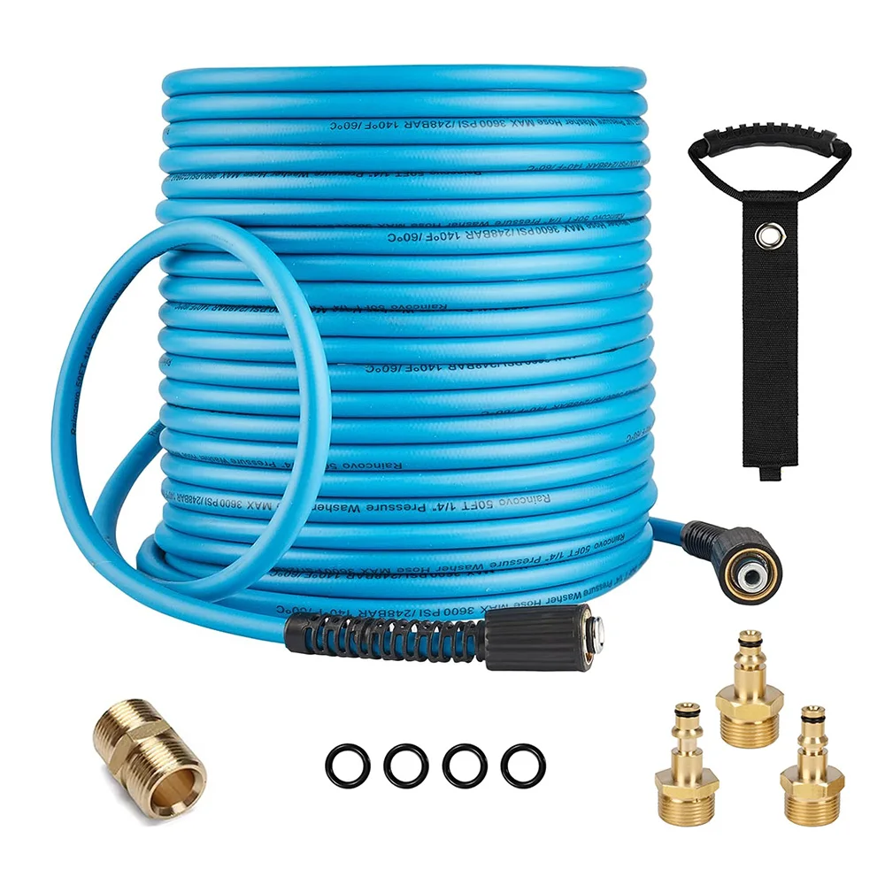 HighPressureWasherHoseCordPipeCarWaterCleaningExtensionHose