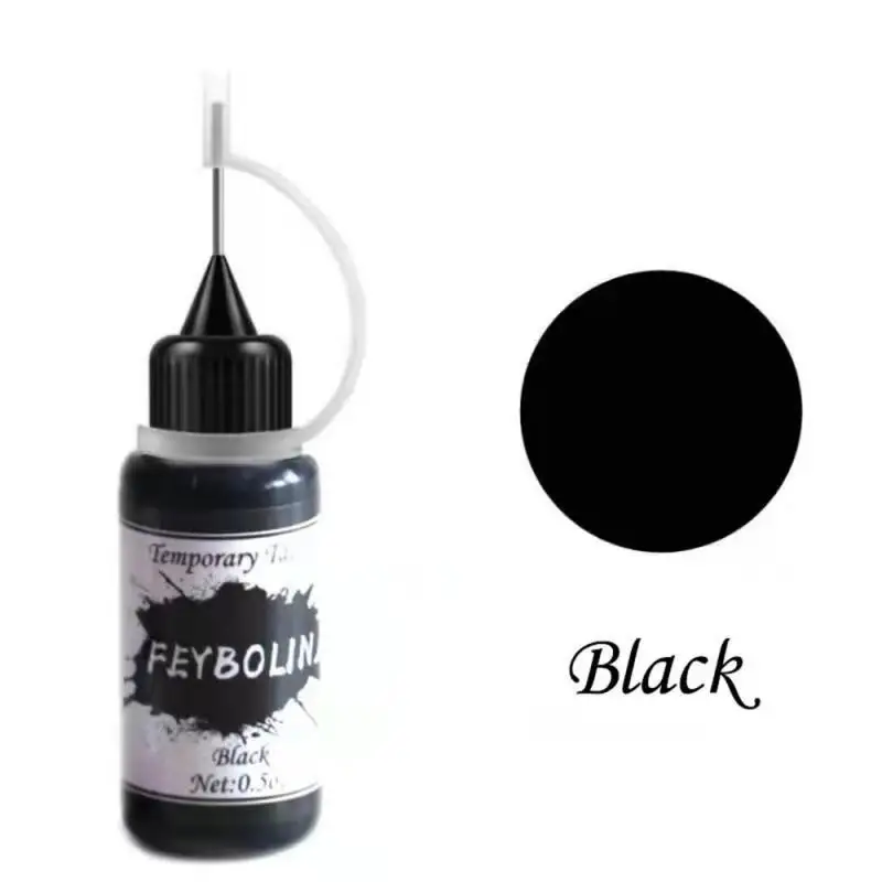 Henna Tattoo Liquid for Male Female Semi-permanent Tattoo Color Demand Temporary Cream Painting Temporary Ink