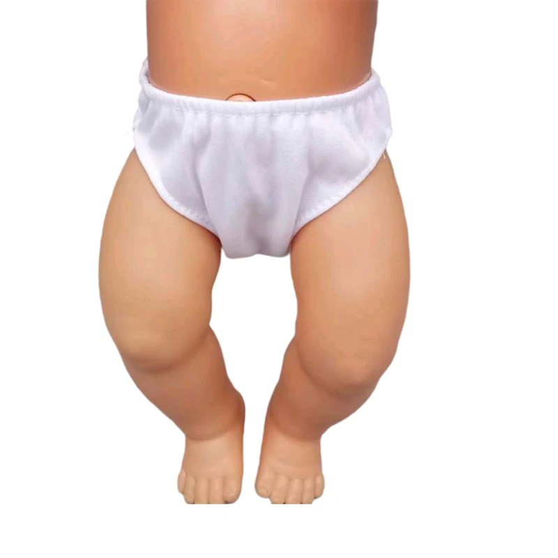 43cm Baby Doll Diaper Bib Headband Underwear Doll Hat Gloves Accessories