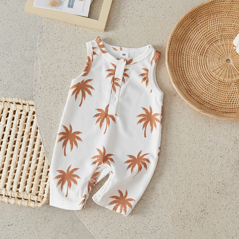 

Детский комбинезон без рукавов, на возраст 0-18 месяцев