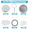 Button Maker Keychains Supplies,58mm/2.25 Inch Pin Making Kit for Button Maker Machine,Metal Button Badge SetsT99C 4