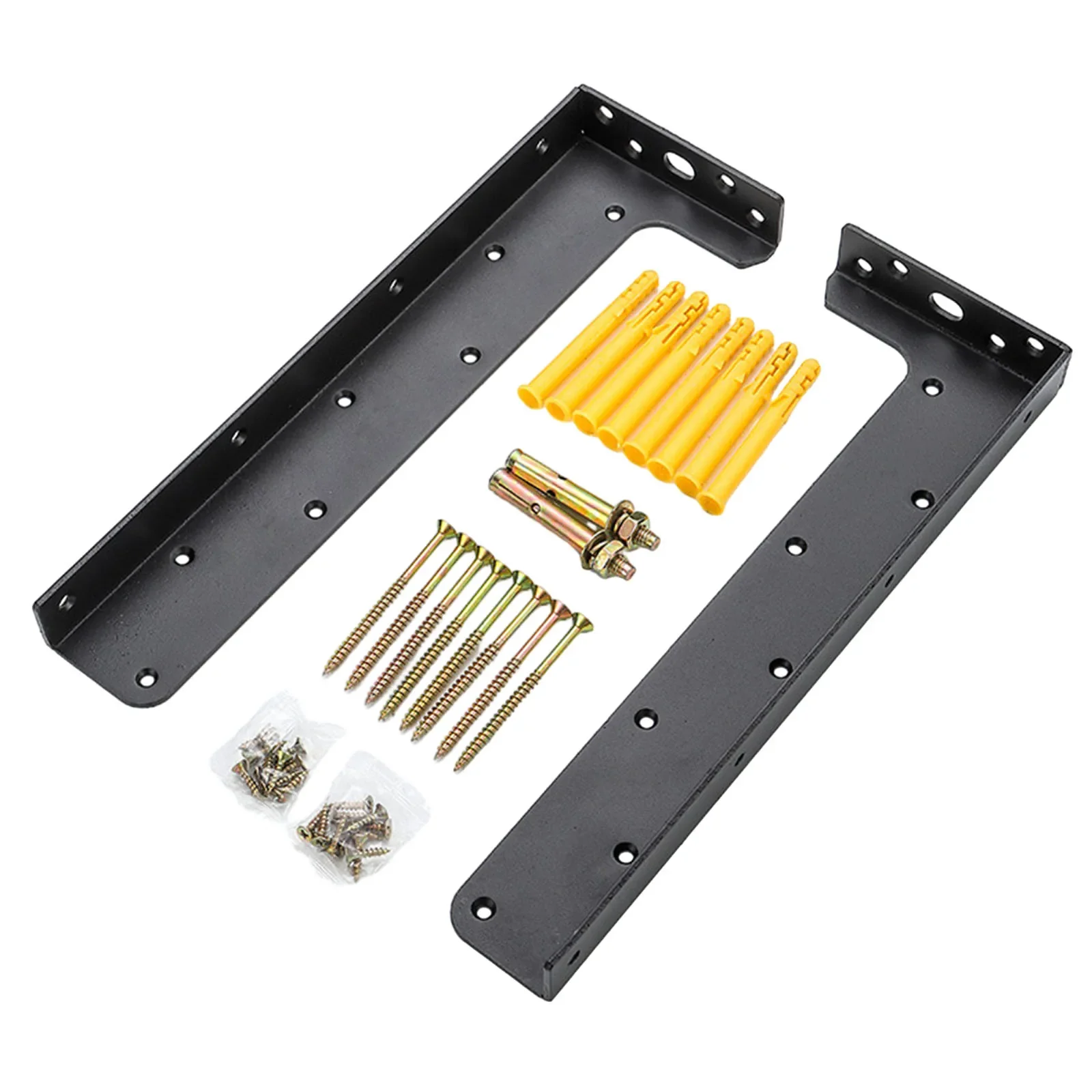 Heavy Duty Triangle Bracket Thick Suspension Bracket for Wall Mounted TV Stands Dressers Drawer Shelves Chests and More