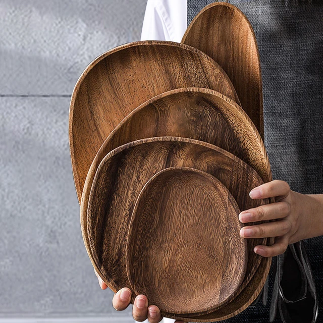 Acacia Tray, Wooden Tableware