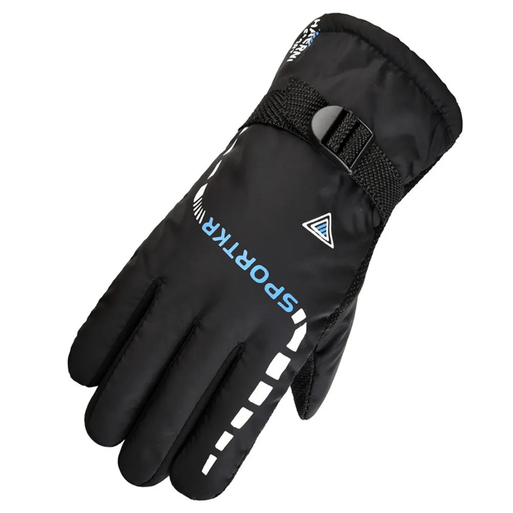 Outdoor Driving Sport Gloves Windproof Waterproof Thermal Gloves For Men Women Touchscreen Full Finger Glove 4