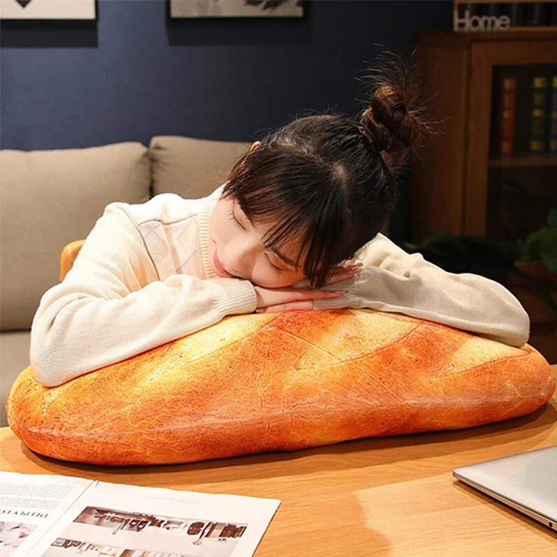 20~100cm French Bread Plush Pillow Stuffed Printing Images Food Plushie  Baguette Party Prop Decor Sleeping Companion Gift For Ki - AliExpress