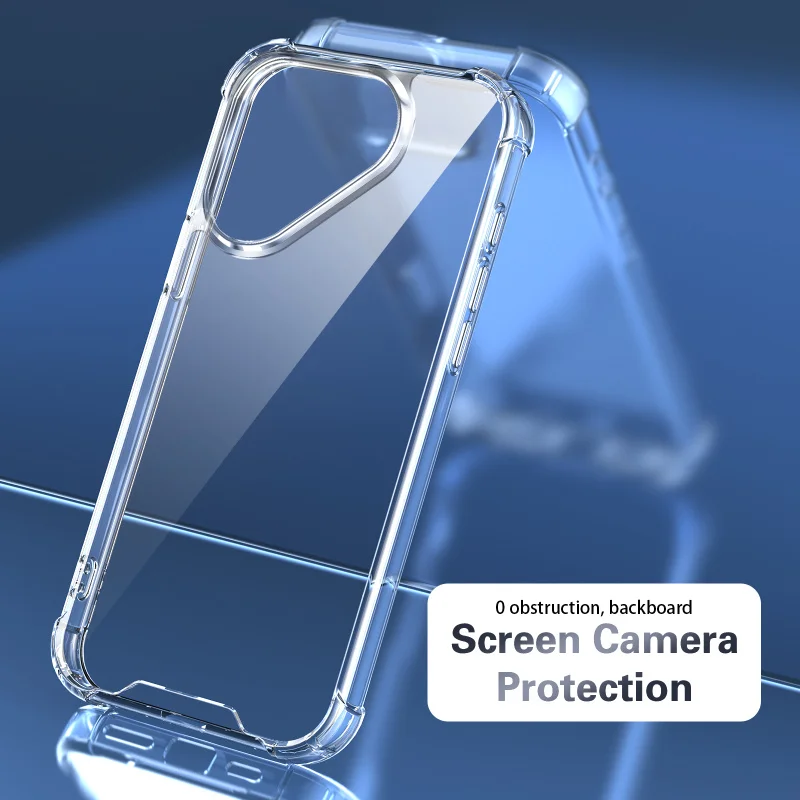 Durable Four-Corner Anti-Fall Clear Protective Case