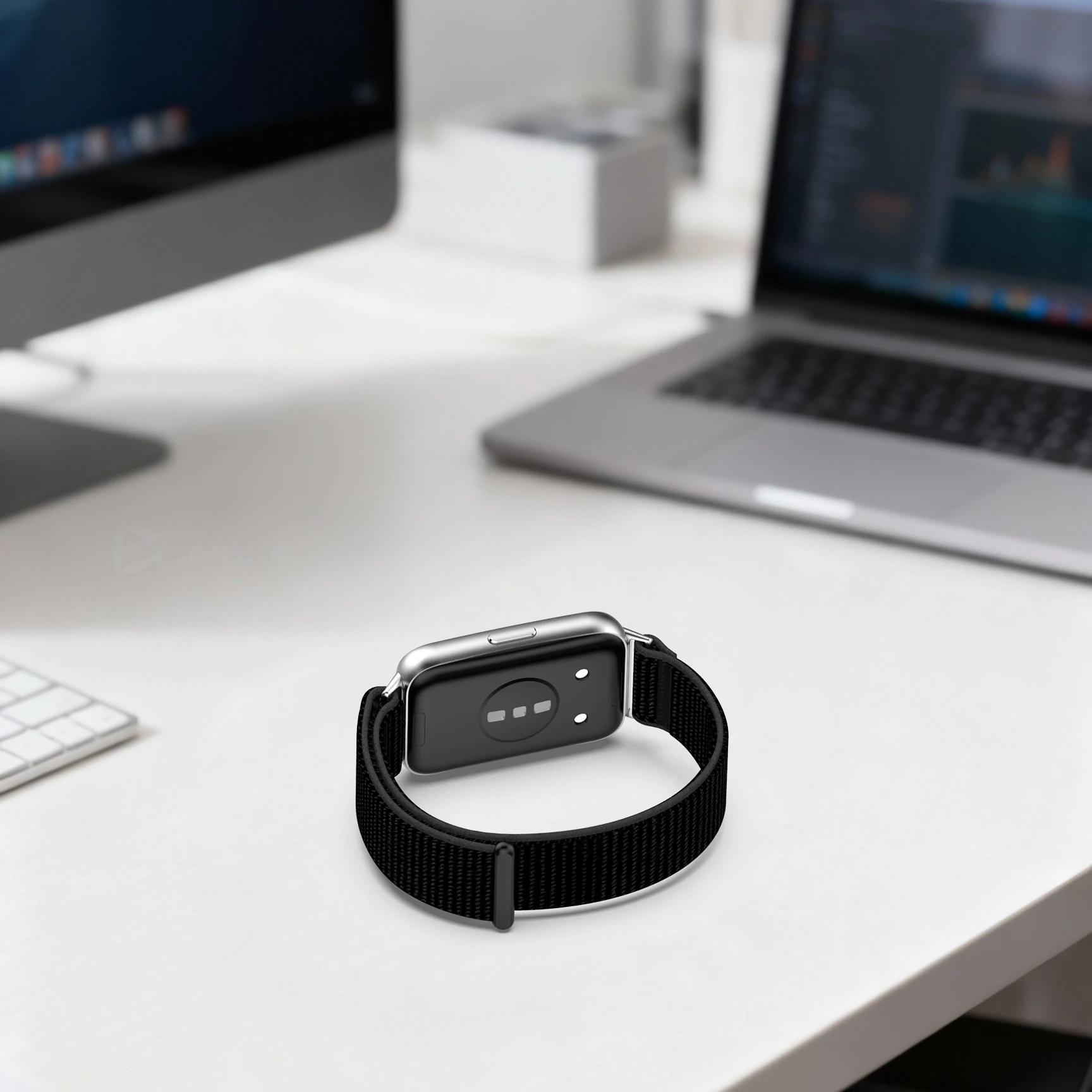 Breathable Velcro Strap Nylon+Metal Sport Bracelet Accessory