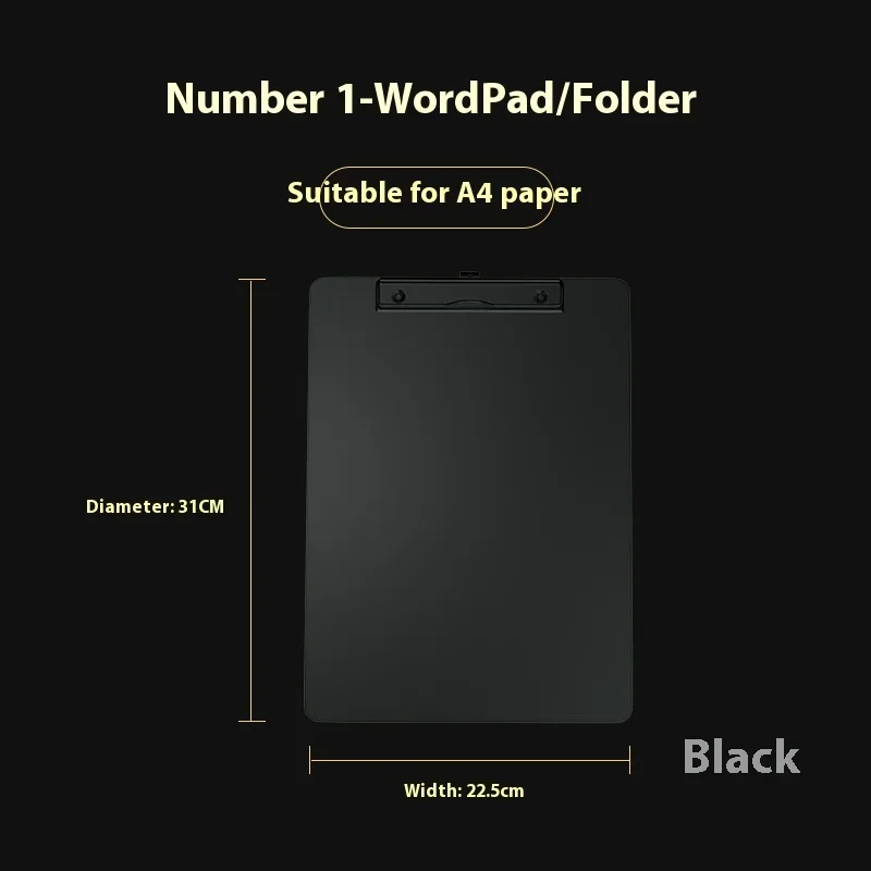 Writing Clipboard Clipboard Holder Stainless Steel A4B5