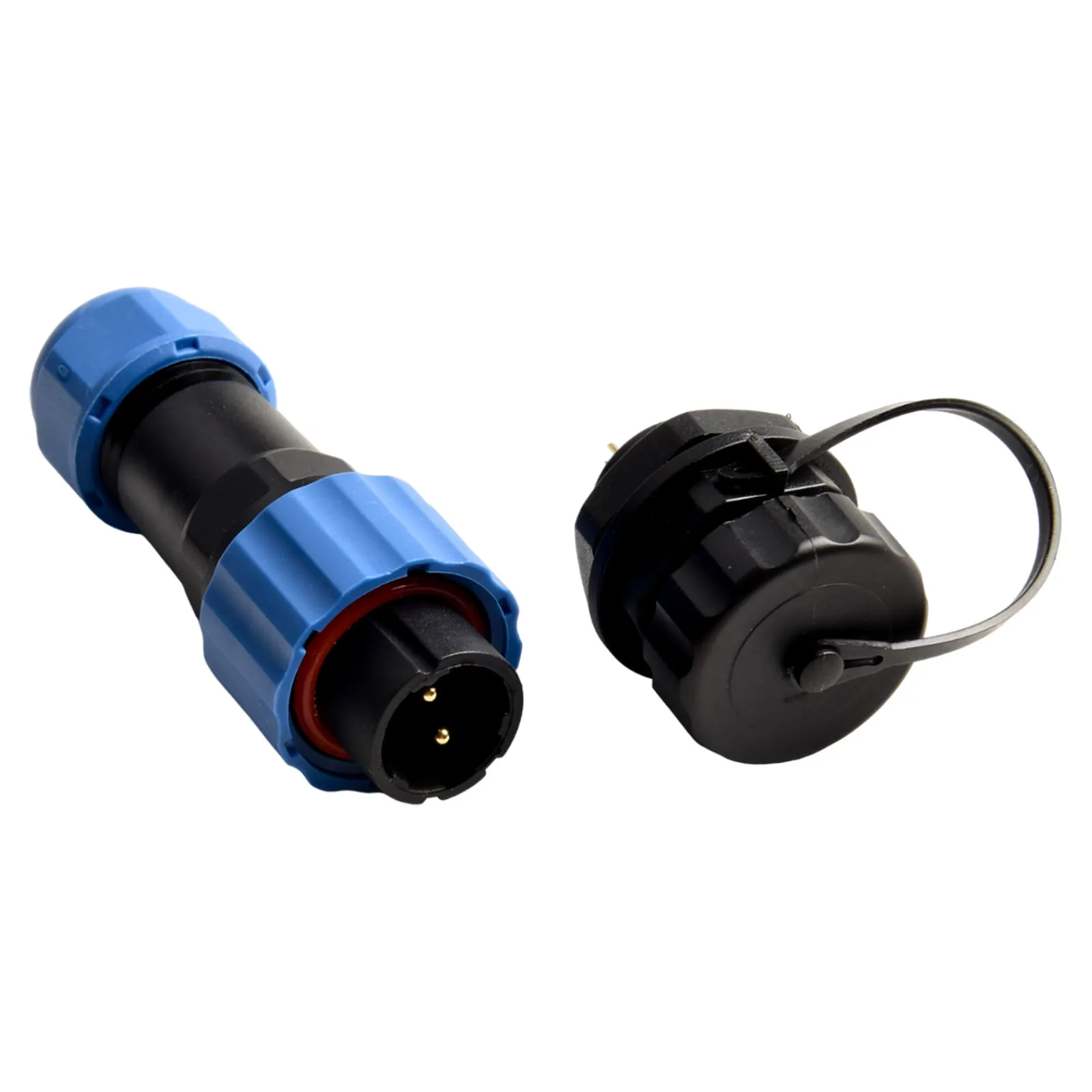 SP16 Series Waterproof Socket Connector Available in 2 3 4 5 7 and 9 Pin Configurations for Secure Connections