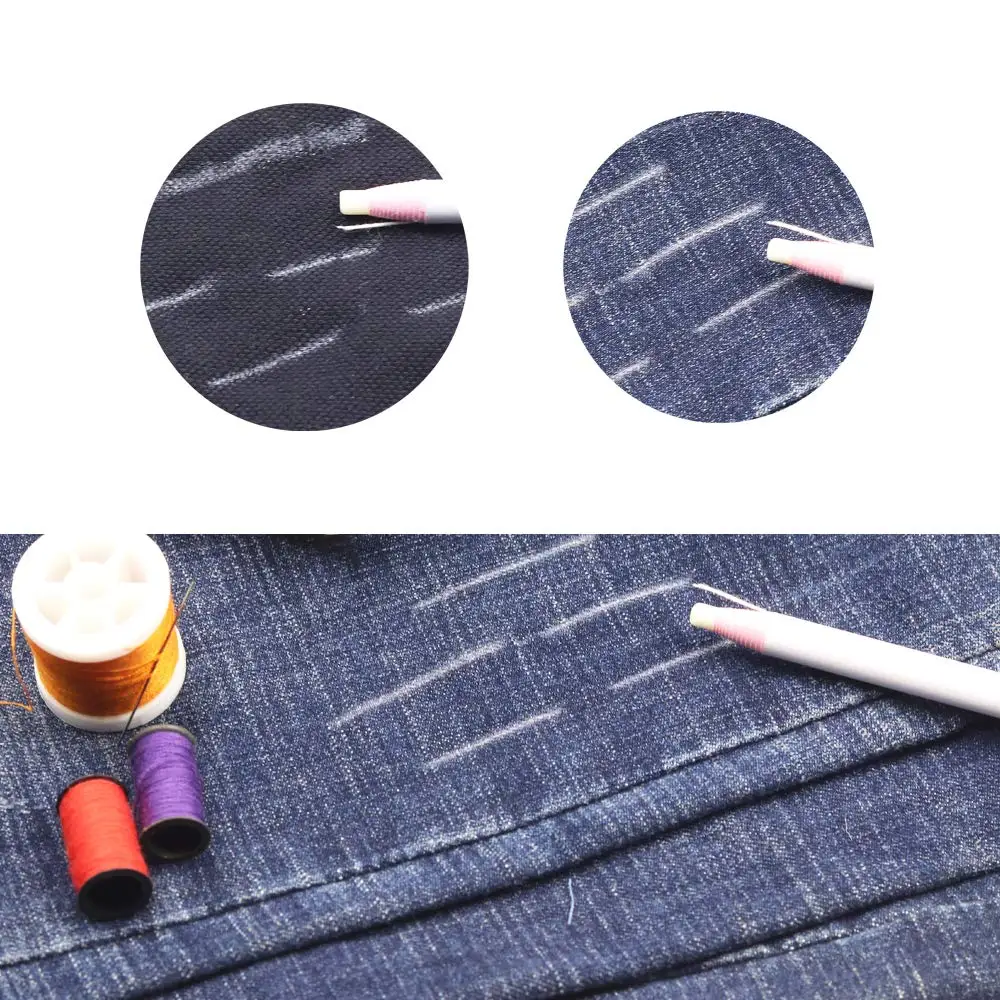 Sewing Markers For Fabric Erasable Tailor Fabric Marking Pens Sewing Fabric  Pencils Ergonomic Tailors Chalk - AliExpress