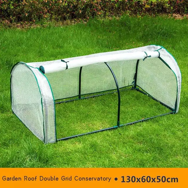 Hordozható Üvegházhatású Takaró Szellőztetett Növényi Szigetelő Burkolat Pólus Nélkül Fagyálló Szigetelés