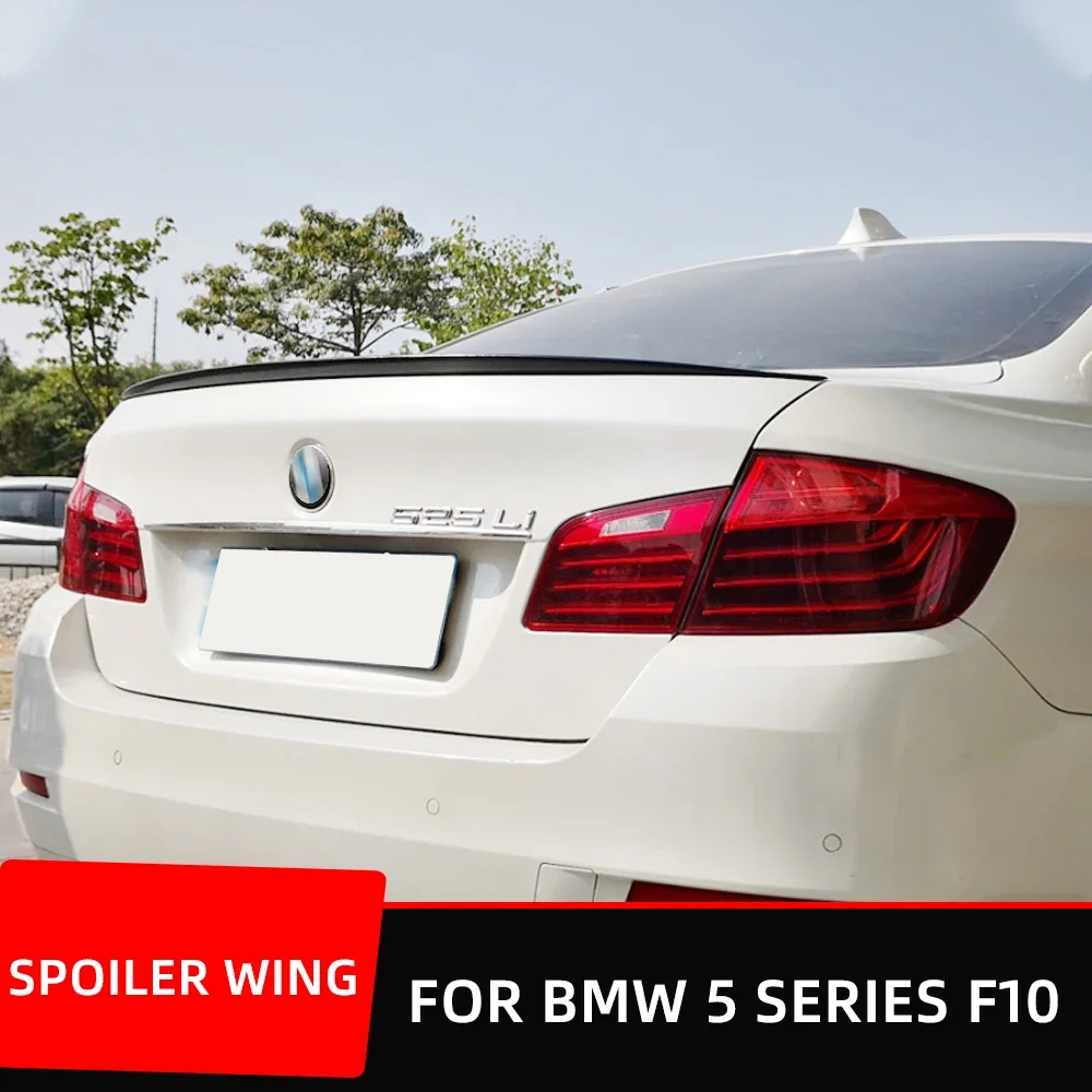 

For BMW 5 Series M5 F10 2010 11 12 13 14 15 16 Sedan 4 Door Rear Trunk Lid Car Spoiler Wings Exterior Styling Tuning Accessories