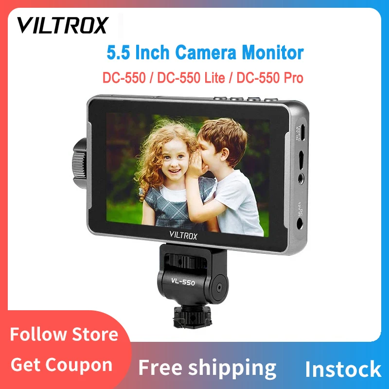 VILTROX DC-550 5.5インチ カメラ　モニター Amazon | VILTROX DC-550 5.5インチ カメラビデオ モニター