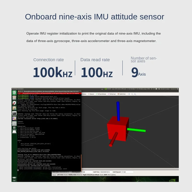  ROS κ Ʈѷ, ROS2 ڵ IMU  ̺, STM32 Ȯ , JETSON