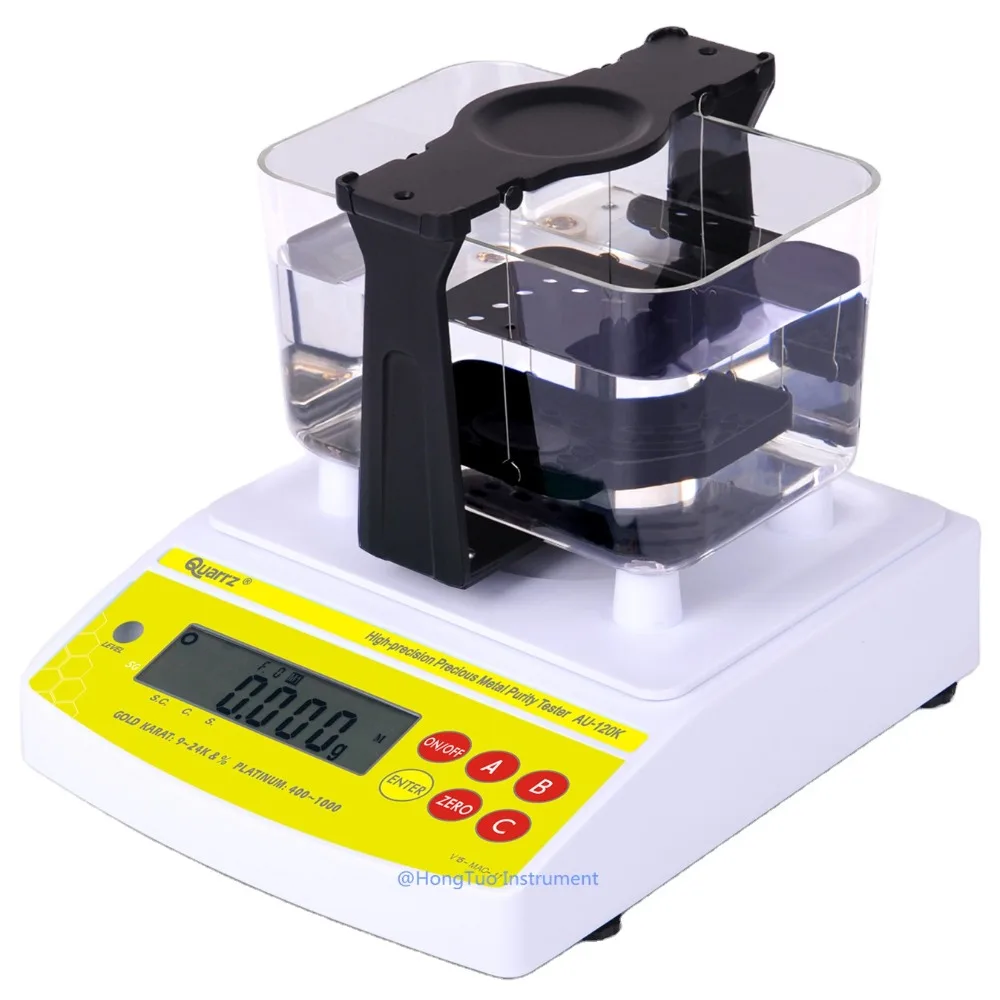 

Digital Precious Metal Gold Density Testing Machine Gold Density Scale Purity Tester AU-200K