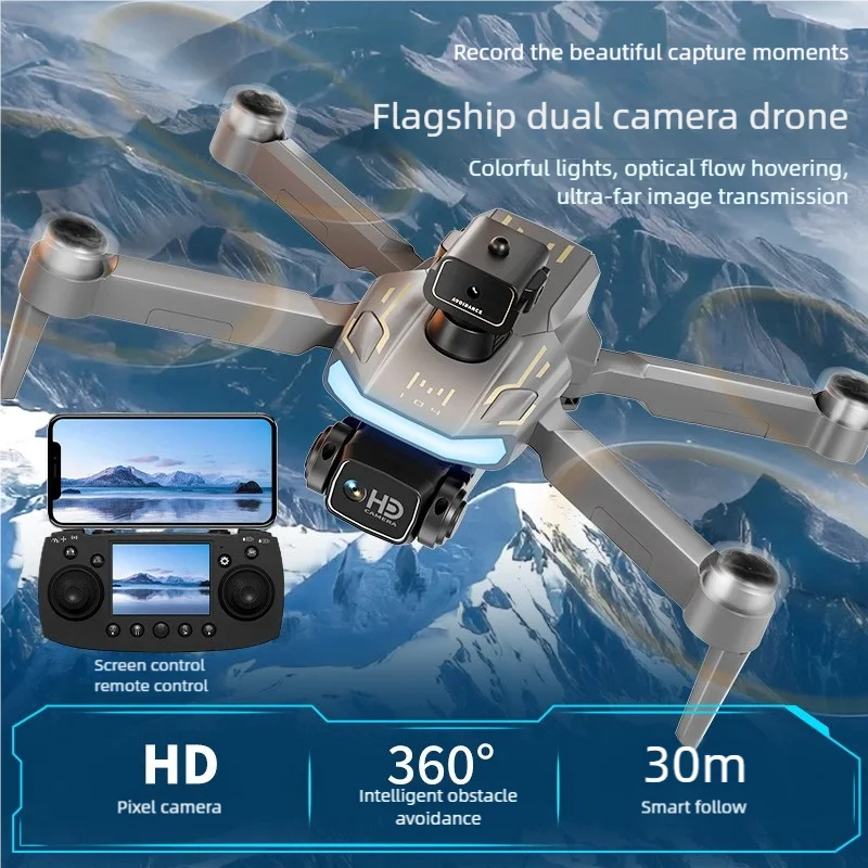 M104 High-Definition Dual Camera Aerial Drone with Screen