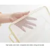 Foldable Storage Bag with Divided Interior Mesh Fabric Organizer Containers Large Stackable for Closet Suitcase Bedroom Travel 5