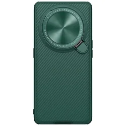 Nillkin CamShield Case with Stand and Slide Camera Cover, Flip - Style Lens Privacy Protection for OPPO Find X6 Pro (Camshield Green)