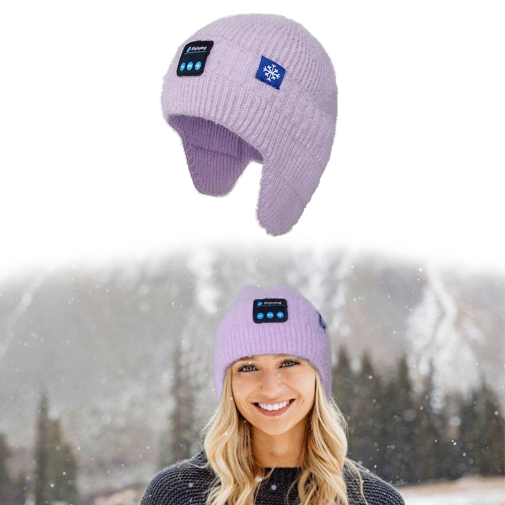 Bluetooth Beanie Hat casque sans fil pour les sports de plein air