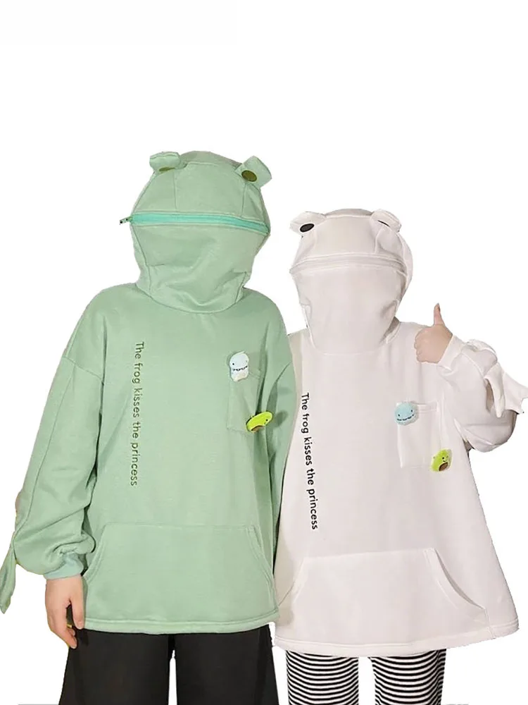 4-13Years,SO-buts Children Kids Girls Boys Character Hooded Pullover Frog Hoodie Sweatshirt Tops Clothes Zipper Coat 