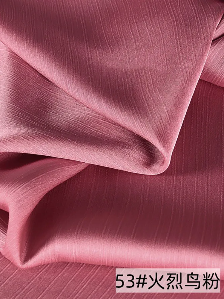 可愛いピンク色超つるつるサテン生地にシフォンのゴージャスなワンピースドレス　キャバ嬢、コスプレ、パーティーに！ サテン 生地 ピンクの通販