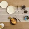Rustic Linen Table Runner Farmhouse Style Table Runners Long Embroidered Table Runner with Hand-tassels for Party 5