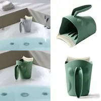 Bath Rinse Cup for Baby for Frog Baby Bath Cup Hair Shampoo Rinser for Toddlers Bath Wash Cup Shower Washing 69HE