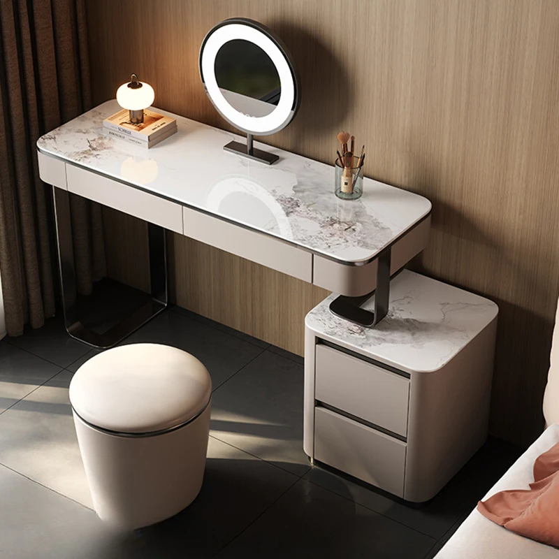 

Nightstands Dressing Table Storage Organizer Luxury Salon Modern Dressing Table Living Meubles De Chambre Bedroom Furniture