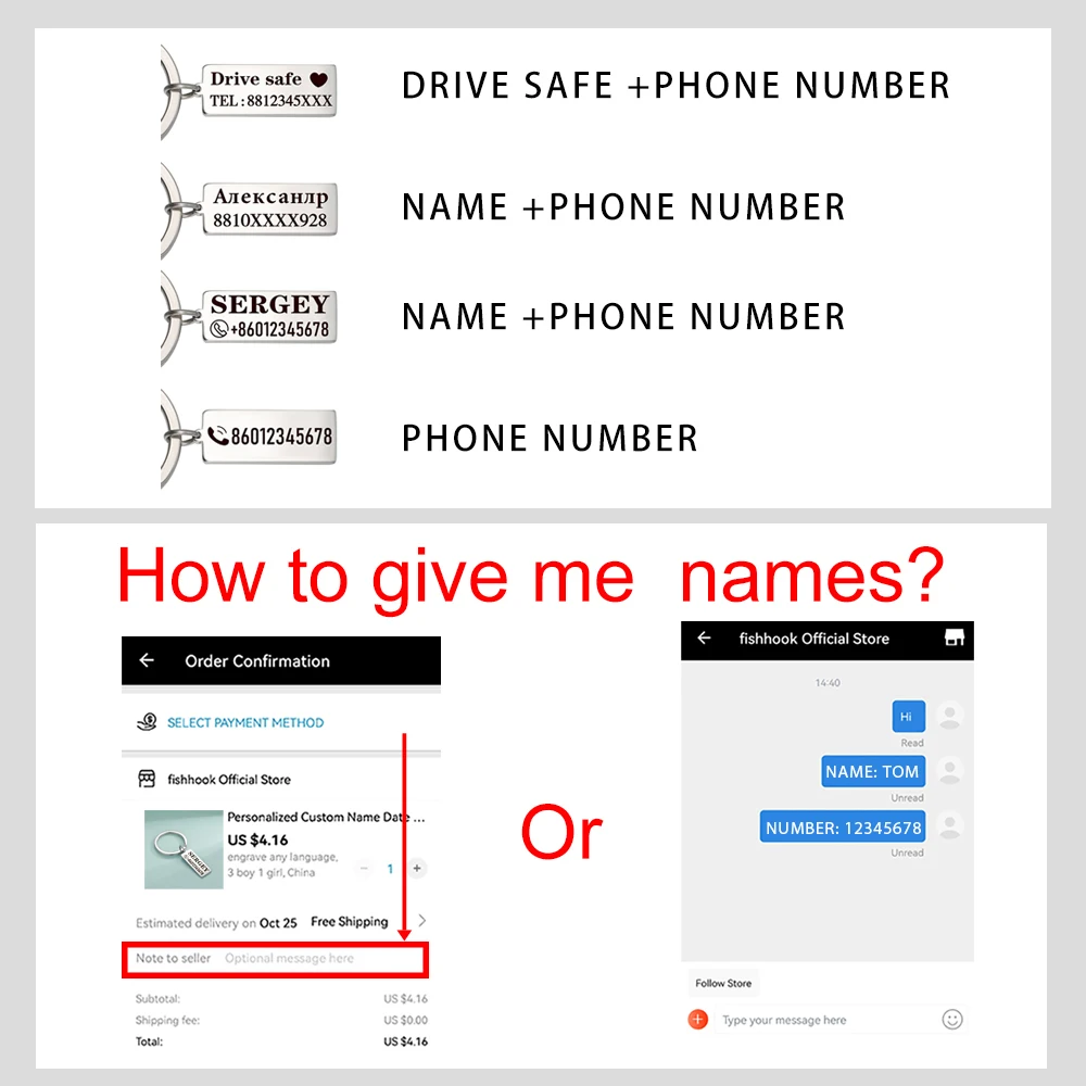 Fishhook Personalized Custom Keychain Gift for Men Woman Car Key Chain Ring Engrave Name Phone Number Stainless Steel Jewelry