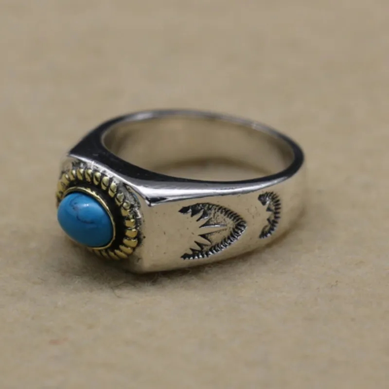 Euro Vintage Ring Silver 925 アメカジ ストリート Antiqued Star Cross Filigree Cutout Ring .925 Sterling