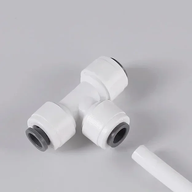 BSP Male Female 1/4" 3/8" OD Tube Hose Straight Elbow Tee POM Connector for Drinking Water Purifies RO Filter Reverse Osmosis System pipe fitting