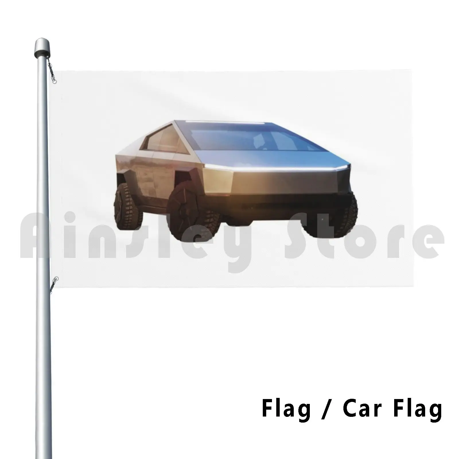 Tesla Cybertruck Sticker Pack-Elon Musk Flag Car Flag Funny Tesla Cybertruck Cyber Truck Elon Musk