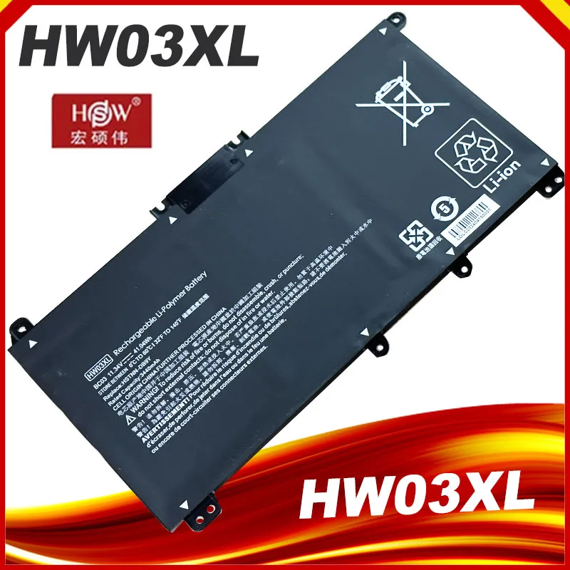 

Аккумулятор для ноутбука HW03XL для HP 15-EG0067ST HSTNN-IB90 LB8U L97300-005 15-EG0027OD