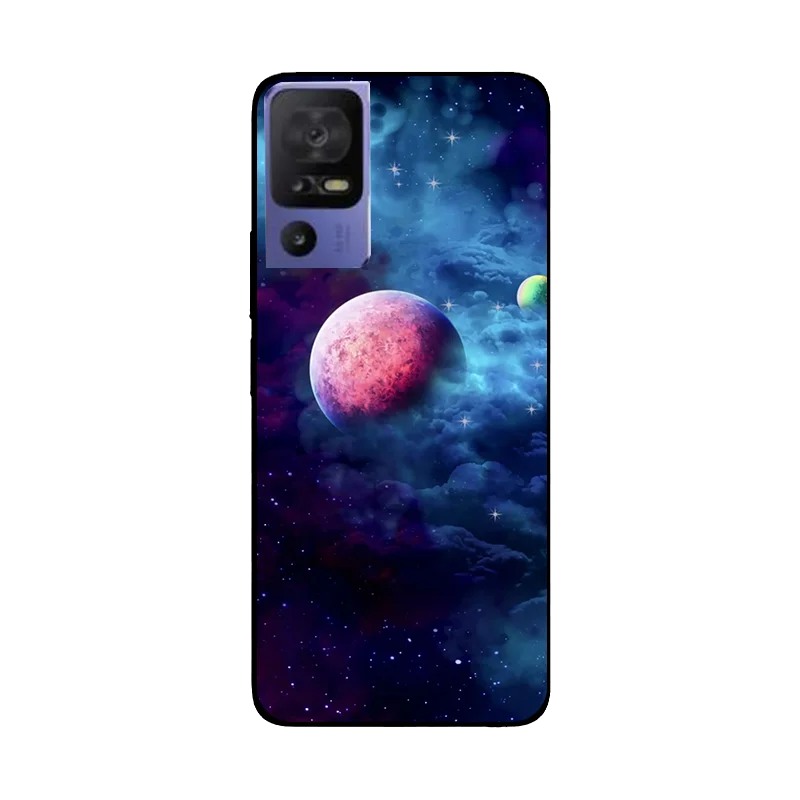 Leaf Panda Soft Silicone Back Cover - Protective Phone Case