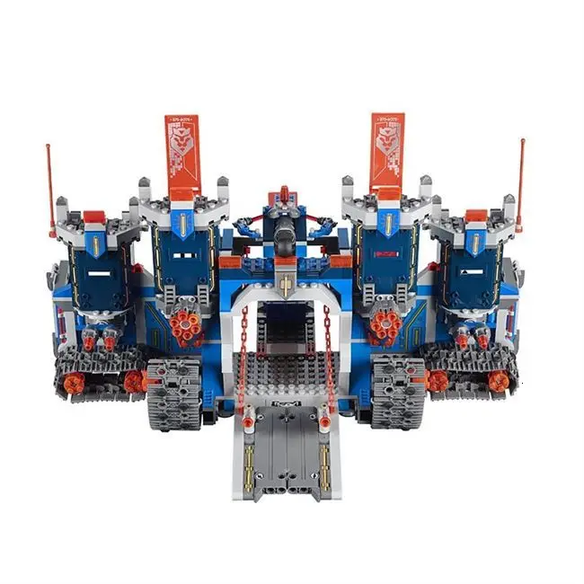 1115pcs Nexus Element Knights 70317 The Fortrex Castle Base Blocks 